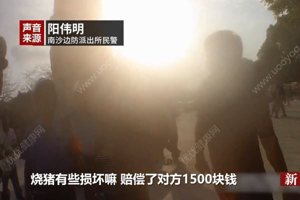 清明節祭祀燒豬被偷，大媽被抓賠償1500塊(4)