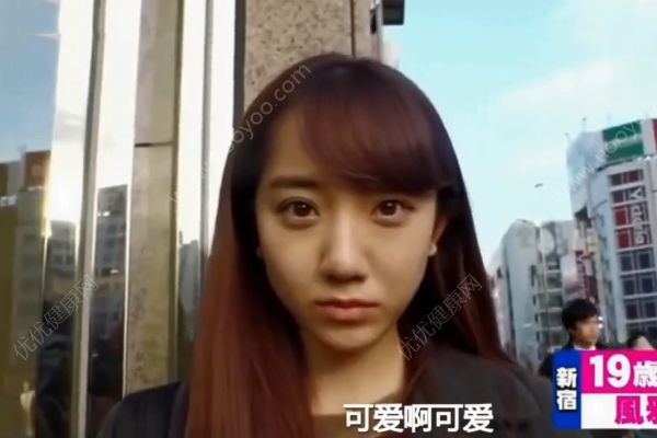 摘了口罩的日本妹子！為什么日本女孩要戴口罩？(3)